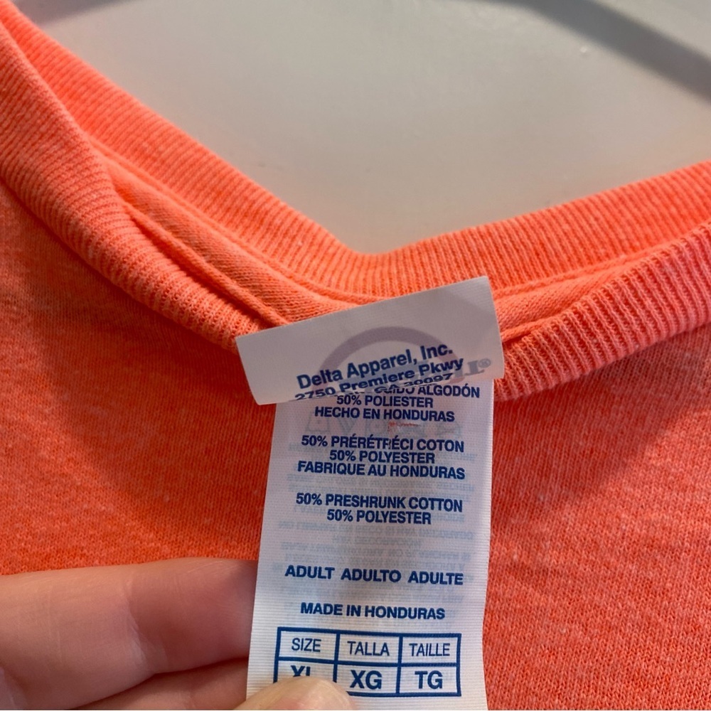 Coral Long Sleeve Sarasota Shirt Size XL - Picture 6 of 8